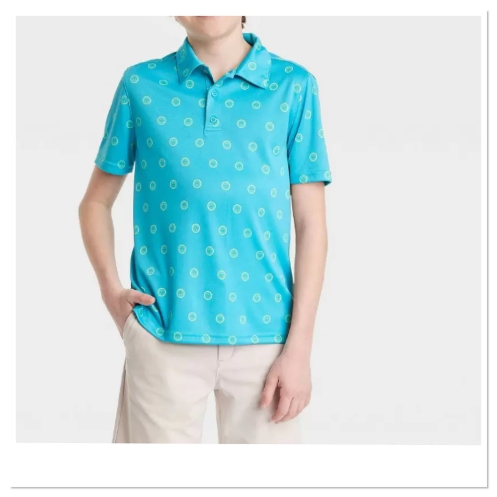 Boys Golf Polo Shirt All In Motion